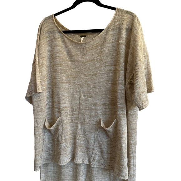 Free People Melange High Low Tunic Top, Size XS - Picture 4 of 8